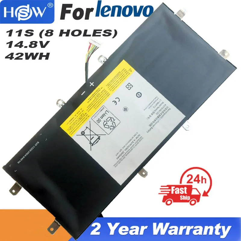 

42Wh( 8 Holes) L11M4P13 4ICP4/56/126 Laptop Battery For LENOVO IdeaPad Yoga 11 11S Ultrabook Yoga11-ITH 11S-IFI