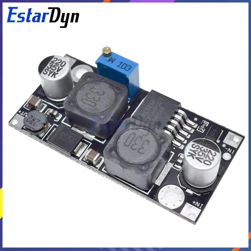 XL6019 (XL6009 upgrade) Automatic step-up step-down Dc-Dc Adjustable Converter Power Supply Module 20W 5-32V to 1.3-35V