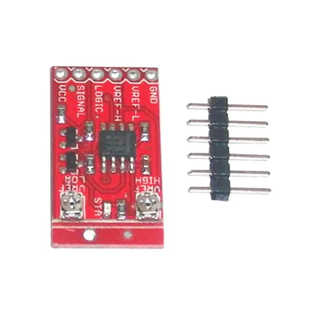 Operational Amplifier Window Comparator Module Adjustable Gain Signal Amplifier for AC DC Voltage Threshold Setting