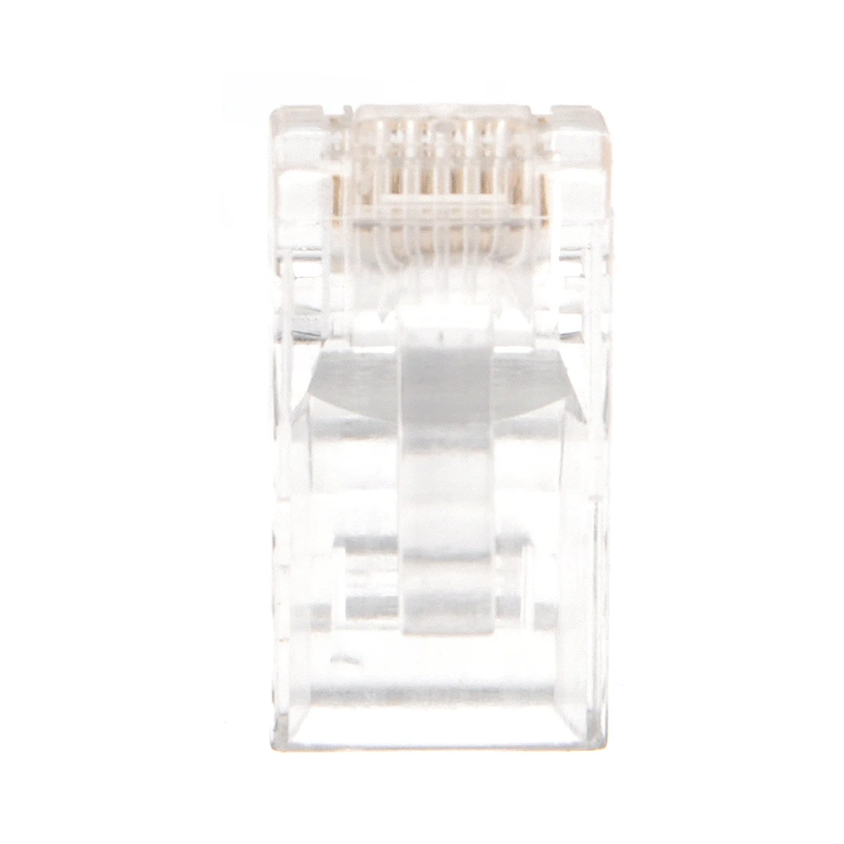 

100 Pcs Set Wire Connectors Either Network Cable Plug Key Cat5e Crimp