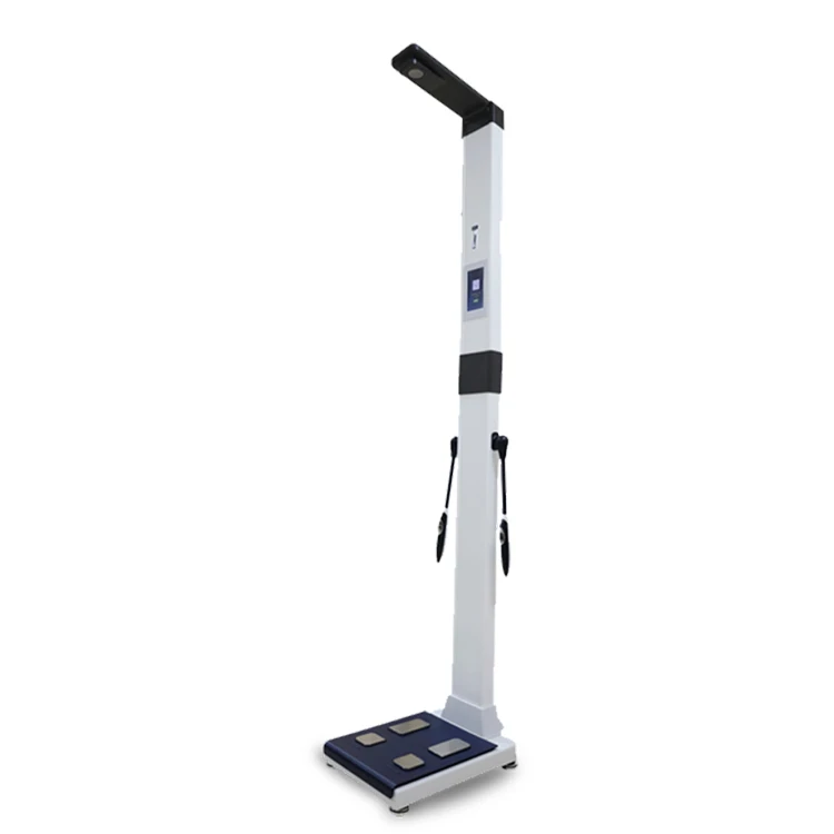 New Arrival Eight Electrodes Electronic Ultrasonic Height Weight Body Fat Analyzer Scale for Gym