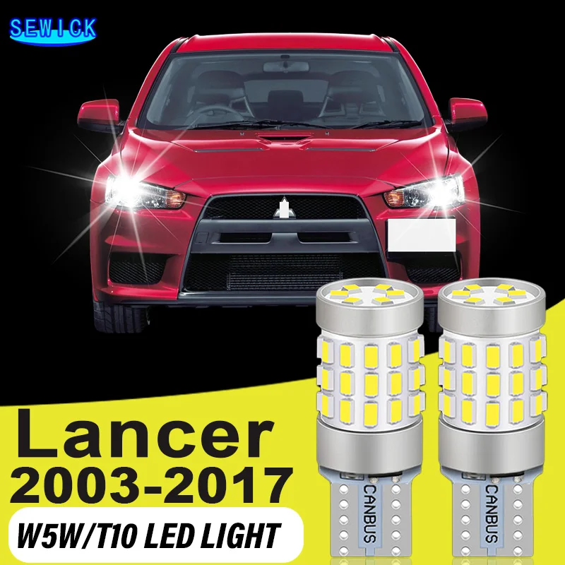 

2Pcs Led Parking Light For For Mitsubishi Lancer 2003-2009 2010 2011 2012 2013 2014 2015 2016 2017 Accessories Clearance Lamp