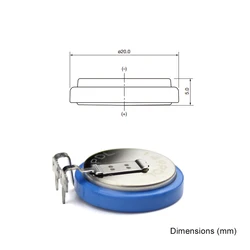 5pcs CR2050HR for TPMS car tire pressure sensor battery 3V Lithium battery