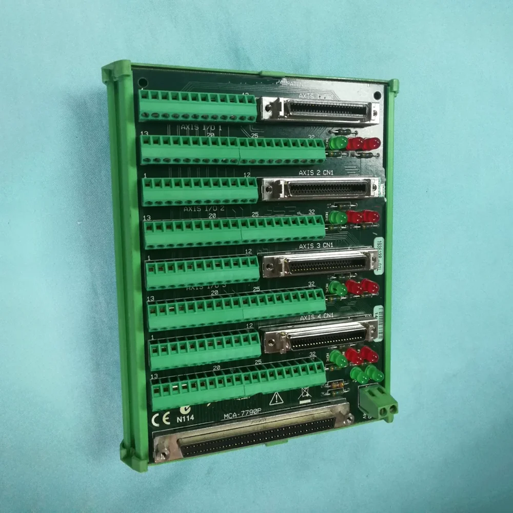Rail-mounted wiring board MCA-7790P