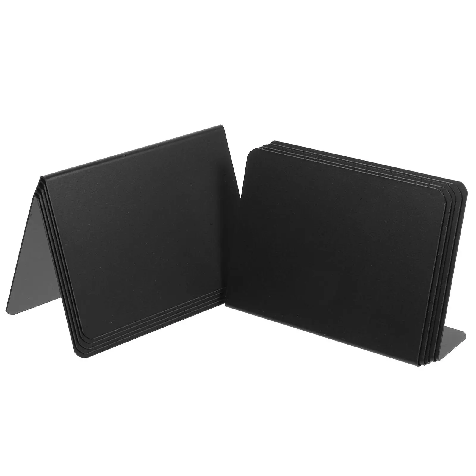 10pcs Acrylic Table Number Signs V Shape L Shape Wedding Decor Reusable Desk Name Plates Square Matte Acrylic Board