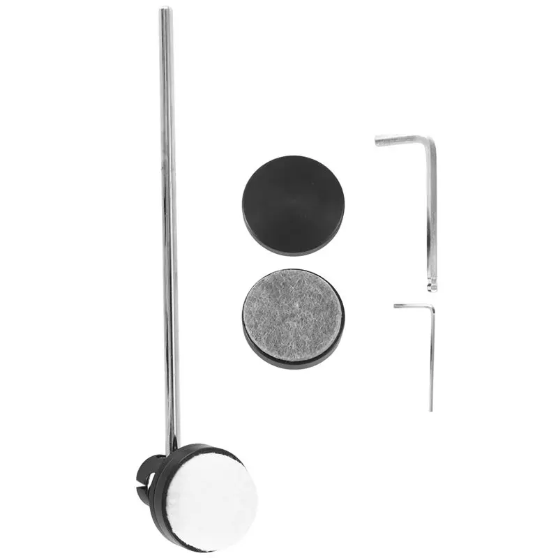 

-[Cilae-17R] MDM-103 Stomping Hammer Heads Single And Double Stompers As Shown Metal+Plastic Shelf Drum Striking Heads For Botto