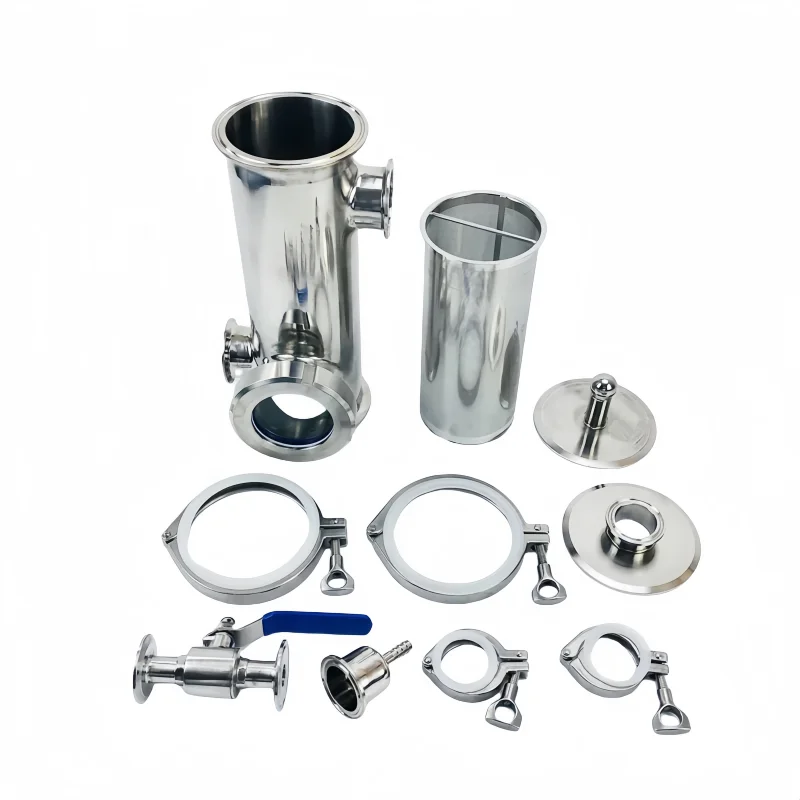 New 4inch Flange OD119mm Tri C Gin Basket Set For Homebrewing Distillation 2 Side Ports 2 Inch OD64 With Filter V 1500ml