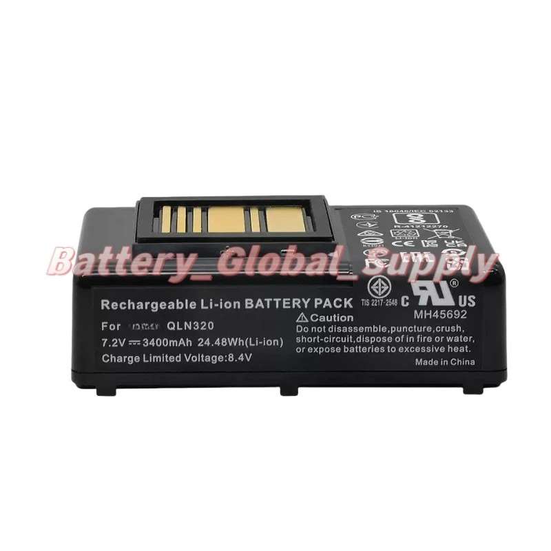

Suitable for QLN220 QLN320 ZQ510 ZQ520/P1031365-025 Battery 7.2v 3400mah 1 piece new