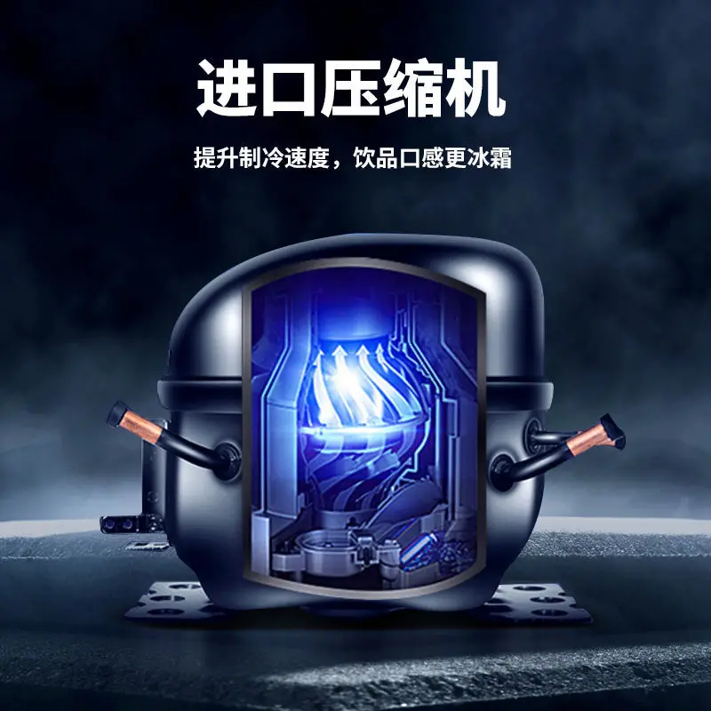 SAST ثلاجة صغيرة فريزر سيارة المنزل عنبر مستحضرات التجميل قناع تأجير الحليب الطازج تخزين الفريزر