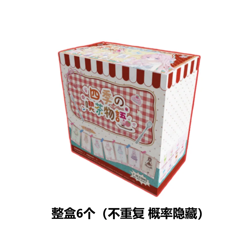 Momotale Vier Seizoenen Thee Verhalen Serie Bjd Blind Box Mystery Box Caixa Caja Poppen Cadeau Bureaublad Ornament Anime Figuur Speelgoed Cadeaus