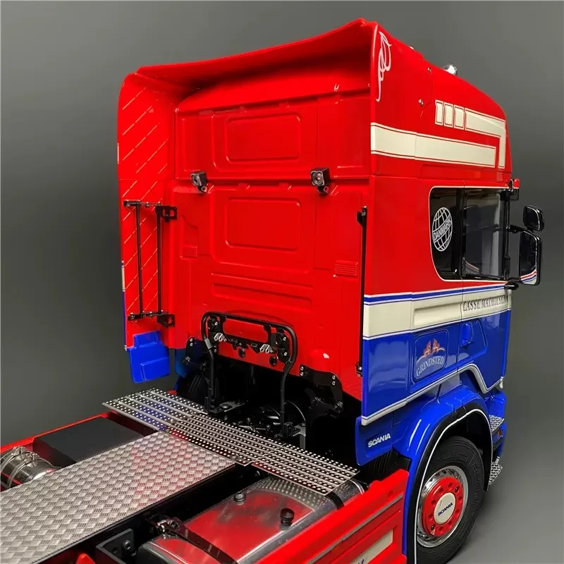 Luzes de rack de equipamentos para tamiya 1/14 holofotes quadrados de caminhão d-01 faróis de reboque led peças de modelo rc [tw]