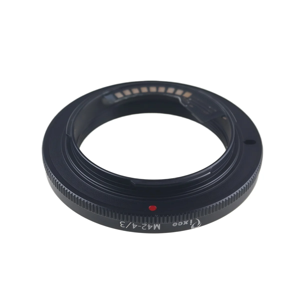 Pixco AF Confirm Mount Adapter Ring for M42 Screw Mount Lens to Olympus Four Thirds DSLR Camera with Infinity Focus E620 E520