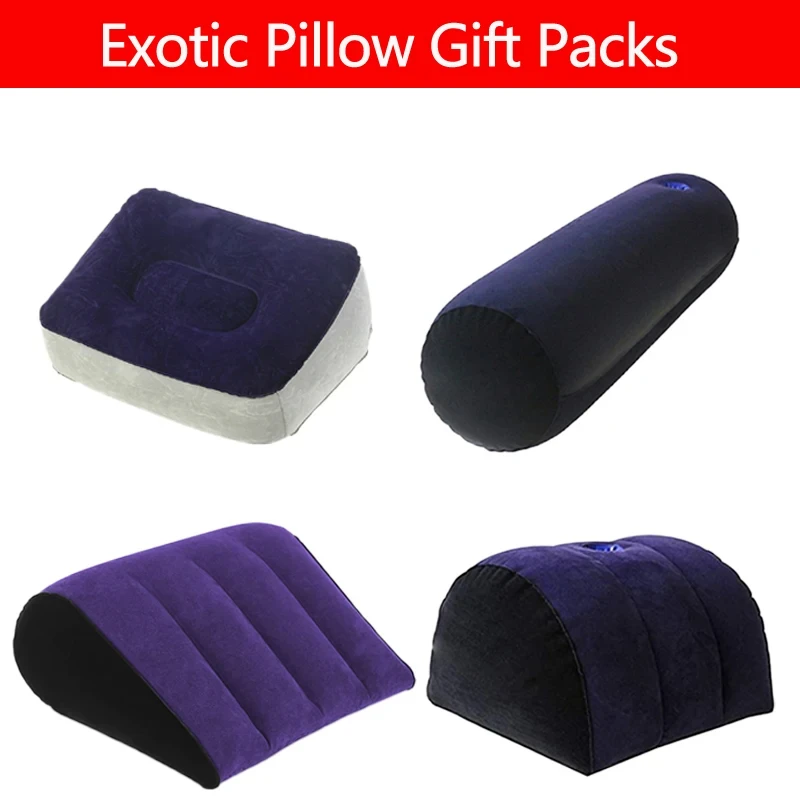 

Multifunctional Pillow Toughage Inflatable Cushion Positions Support Air Cushion Triangular Pillow Exotic Night Bed Game Cushion