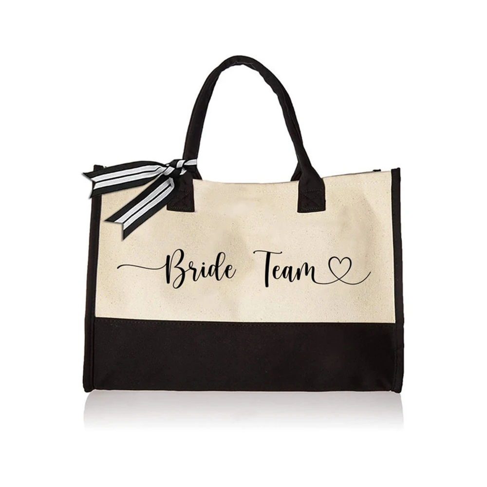 

Custom Name Beach Tote Bag Lightweight Canvas Tote Personalized Travel Tote Vacation Shopping Trip Elegant Simple Handbag