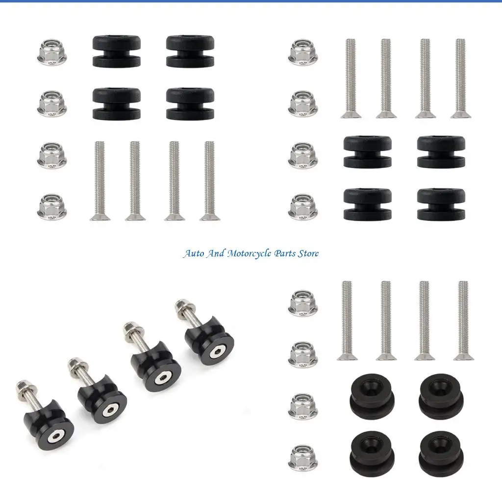

P9FD Plastic Cushions Base Quick Detach System Anti Scratch Protect Enhancing Stability & Protections for Motorcycle Side Box