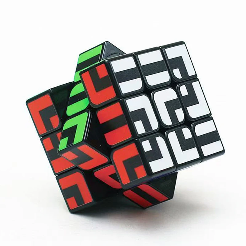 Labyrinth Maze Cube 3x3x3 Difficult Brain Teasers Problem Solving IQ Challenge Educational Toys for Adults Kids Boys Girls