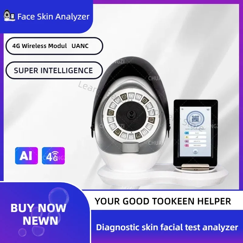 

Health Detector 3D Intelligence Deep Facial Analysis Digital Skin Analyzer Portable Skin Testing Analyzer Machine