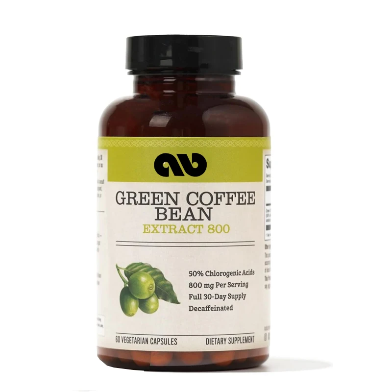 

Green coffee bean extract - containing 50% chlorophyll to support energy and antioxidants - vegan, non GMO -60 capsules