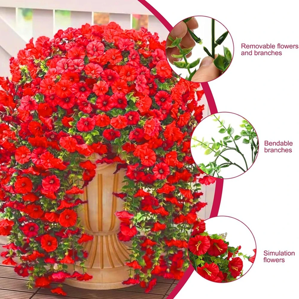 Guirlande de fleurs artificiel - Outdoor Furniture Sale avis et prix