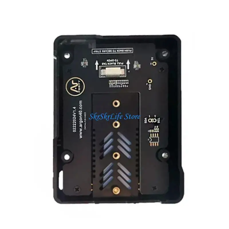 E65E بالوعة الحرارة ولوحة التمديد لـ 5 Argon NEO5 NVME PCIE لوح تمديد (فقط)