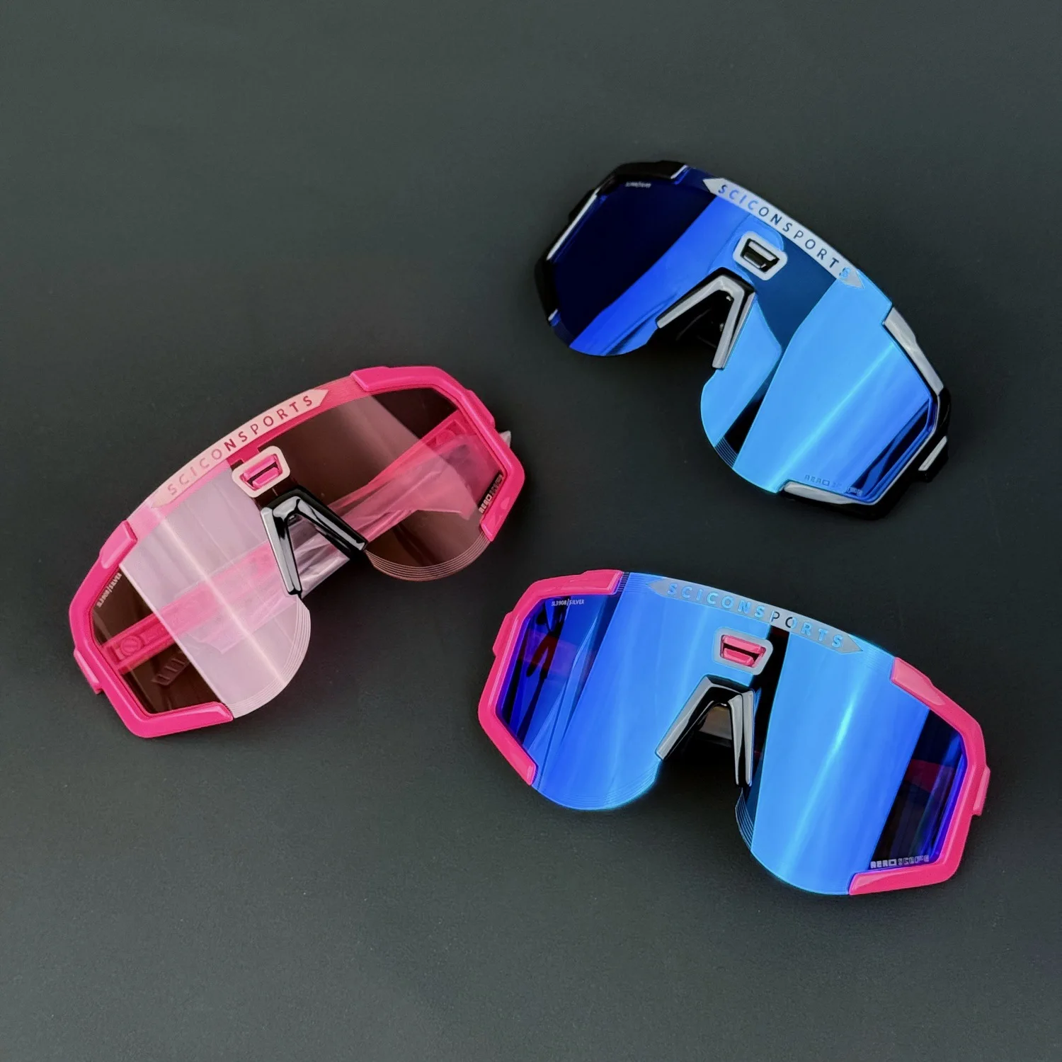 

Colorful Sports Sunglasses - UV400 Protection, Unisex Comfort Fit for Cycling, Hiking & Outdoor Activities