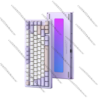 Attack Shark X75 aluminum custom RGB wireless BT three-mode pure numerical control keyboard gamer mechanical keyboard