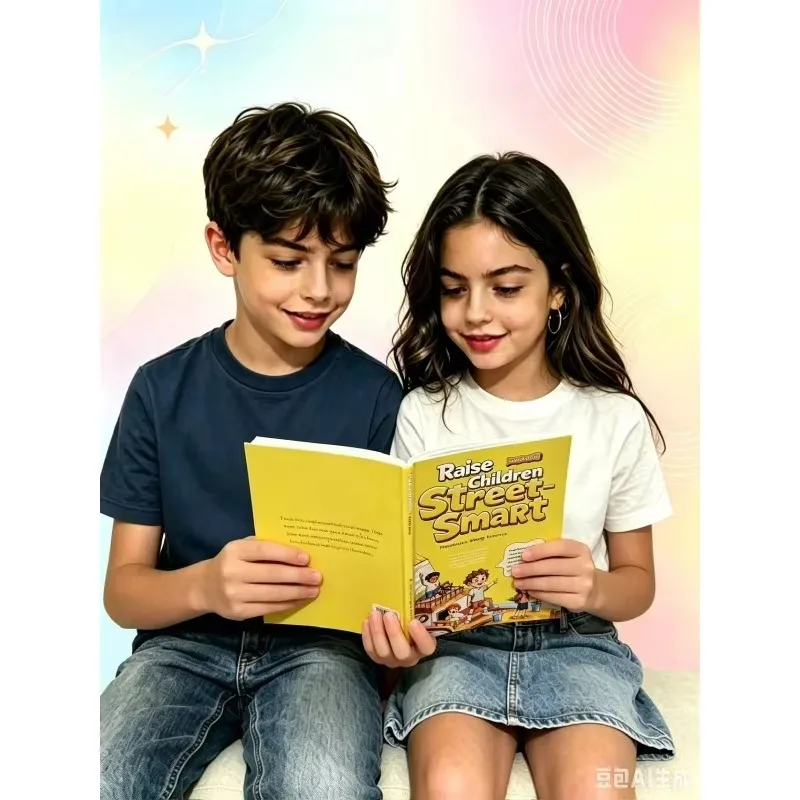 Erziehen Sie Kinder zu Straßenspielern & Führungsakademie: Aufklärungs-Kinderbücher, Englische Comicbücher, Pädagogisches Lesebuch-Set für Kinder – Detail 9