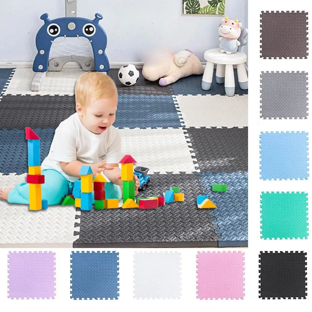 Sports Protection EVA Baby Puzzle Floor Foam Non-Slip Kids Carpet Massager Bebe Mattress Educational Toys