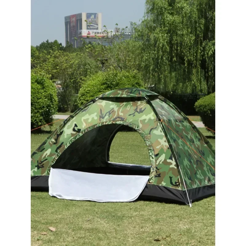 Quick Automatic Tent Quick Open Tent Outdoor 2 People Outdoor Mountaineering Couples Camouflage Set Rainproof Climbers Must