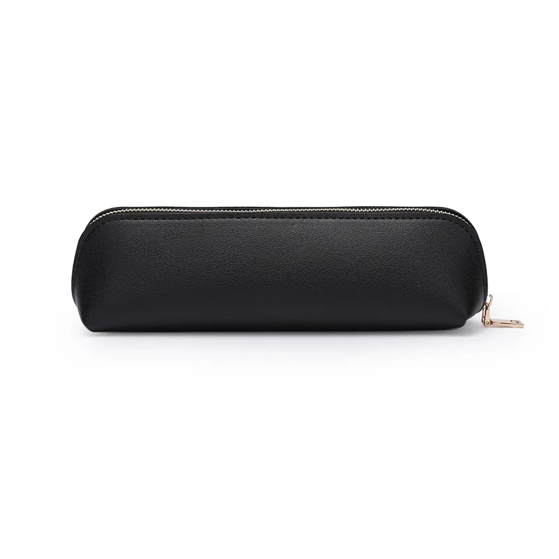 Luxury Leather Artist Pencil Case Small Best Made PU Leather Pencil Case NB006