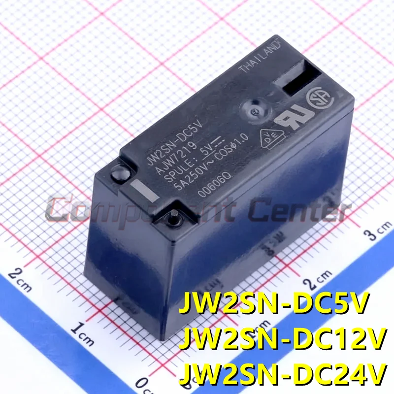 JW2SN-DC5V JW2SN-DC12V JW2SN-DC24V (5-20pieces) 5VDC/12VDC/24VDC Power relays for power supply, Original In Stock