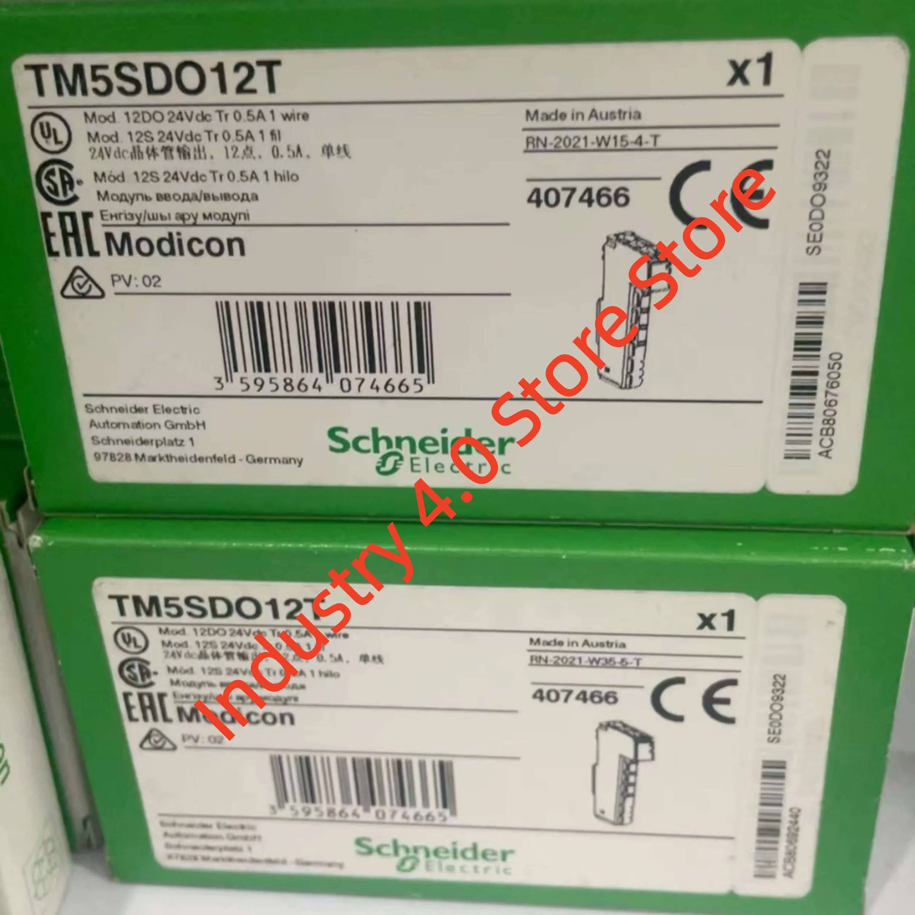 New in box  TM5SDO12T PLC Module
