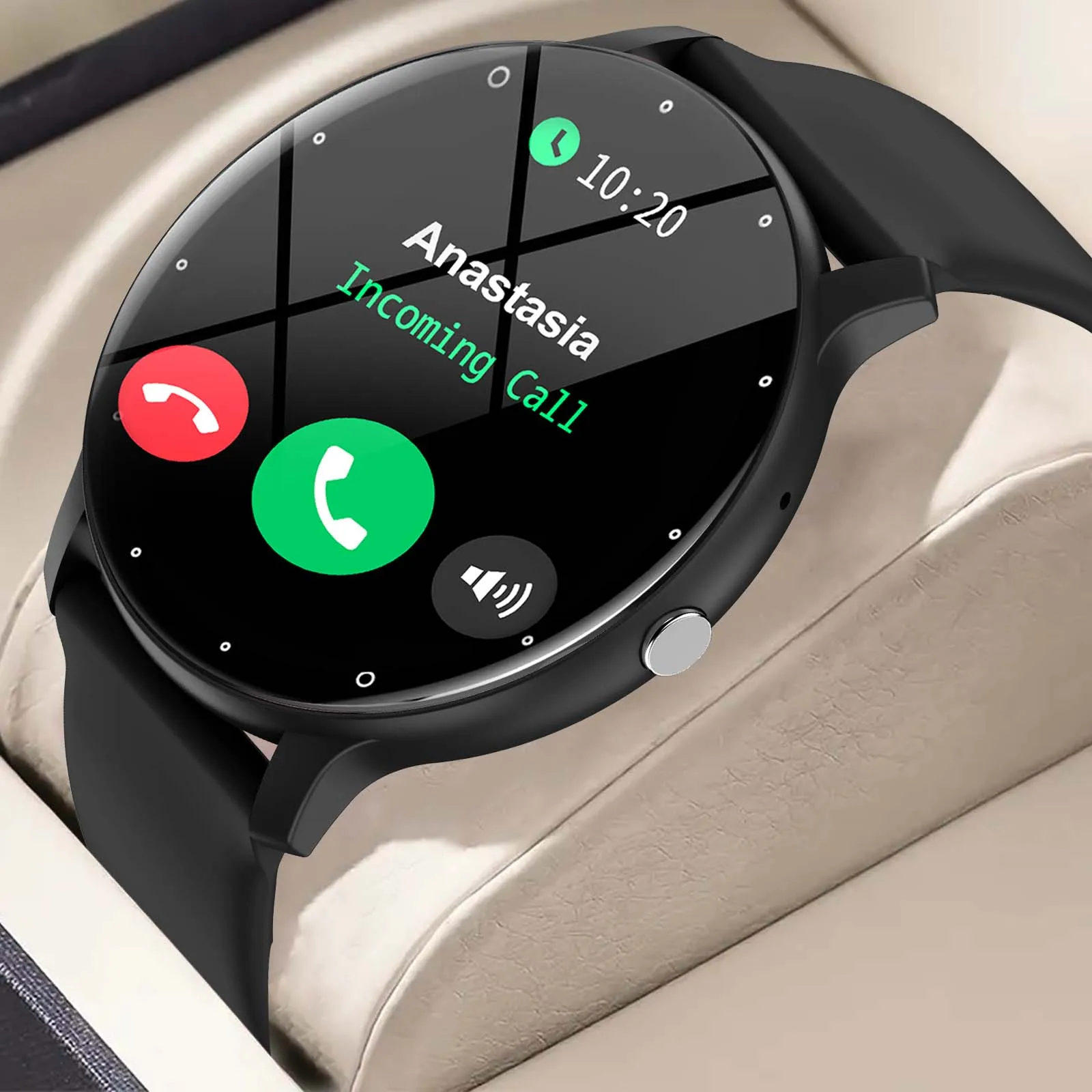 Smartwatch, Wireless Calling/dialing, Multi-sport Mode, Multiple APP Alerts, Compatible with IPhone/Andriod