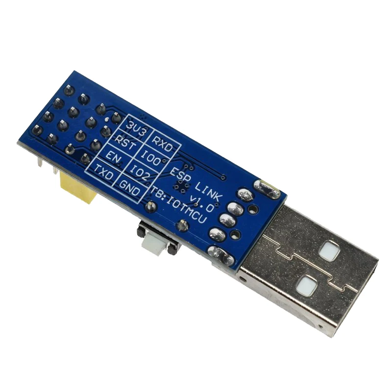 ESP8266 LINK Debugger USB Downloader Programmer CH340 Serial Adapter Module For ESP-01 ESP-01S ESP8266 Wi-Fi Module
