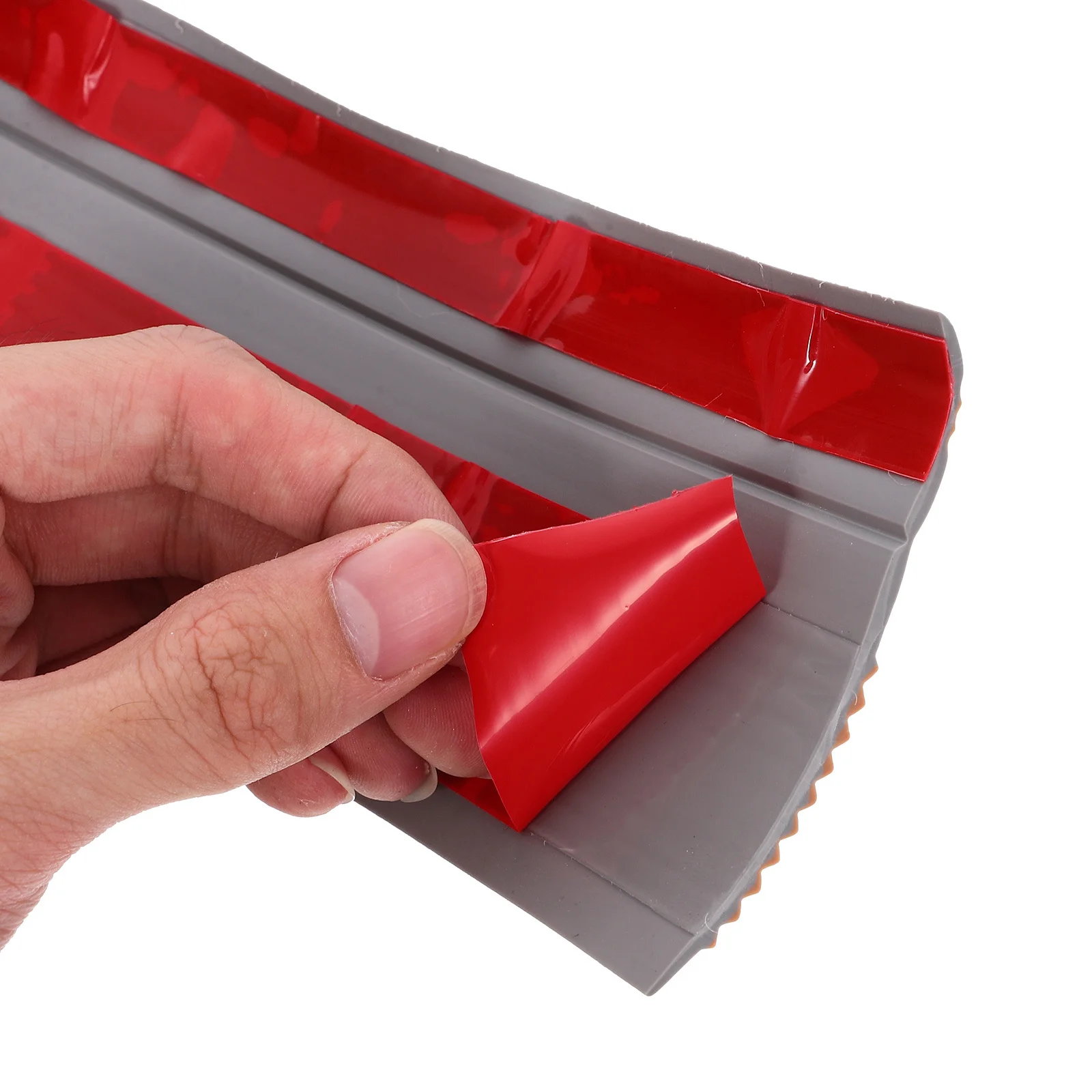 Stair Nosing Protector Anti Slip PVC Stair Trim Indoor Outdoor Safety Edging Non Slip Textured Surface Quick Install Bright