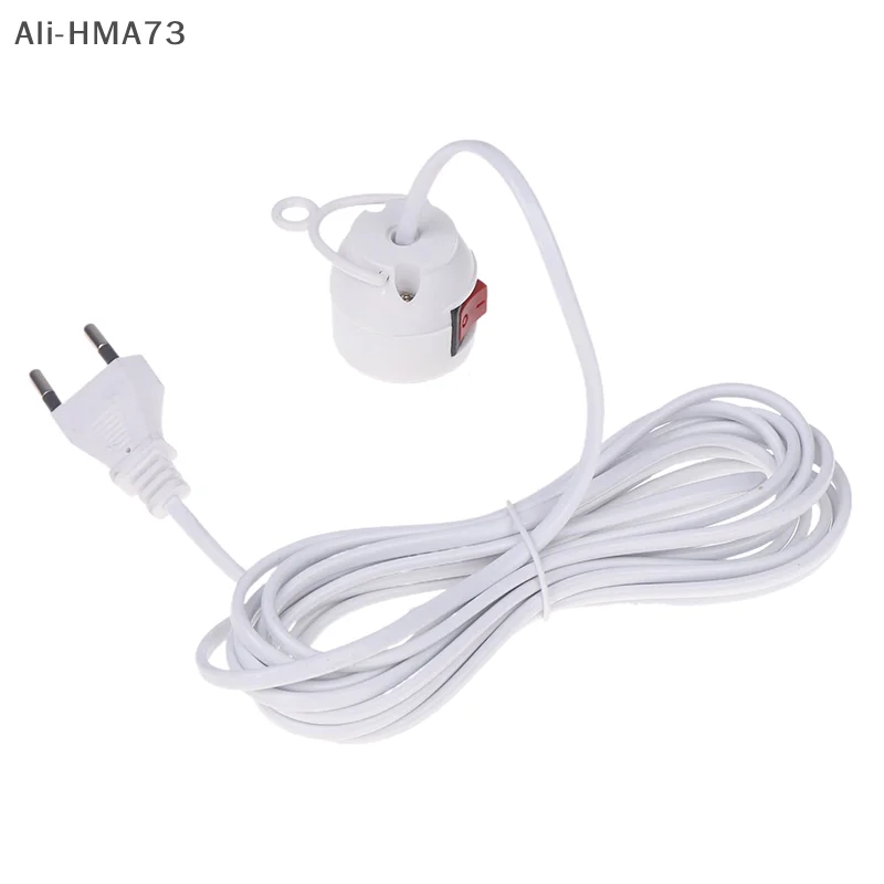 HMA73-EU Spina 4M Cavi del cavo di alimentazione E27 Portalampada con interruttore per lampadine a sospensione a LED Apparecchio Hanglamp Presa di sospensione