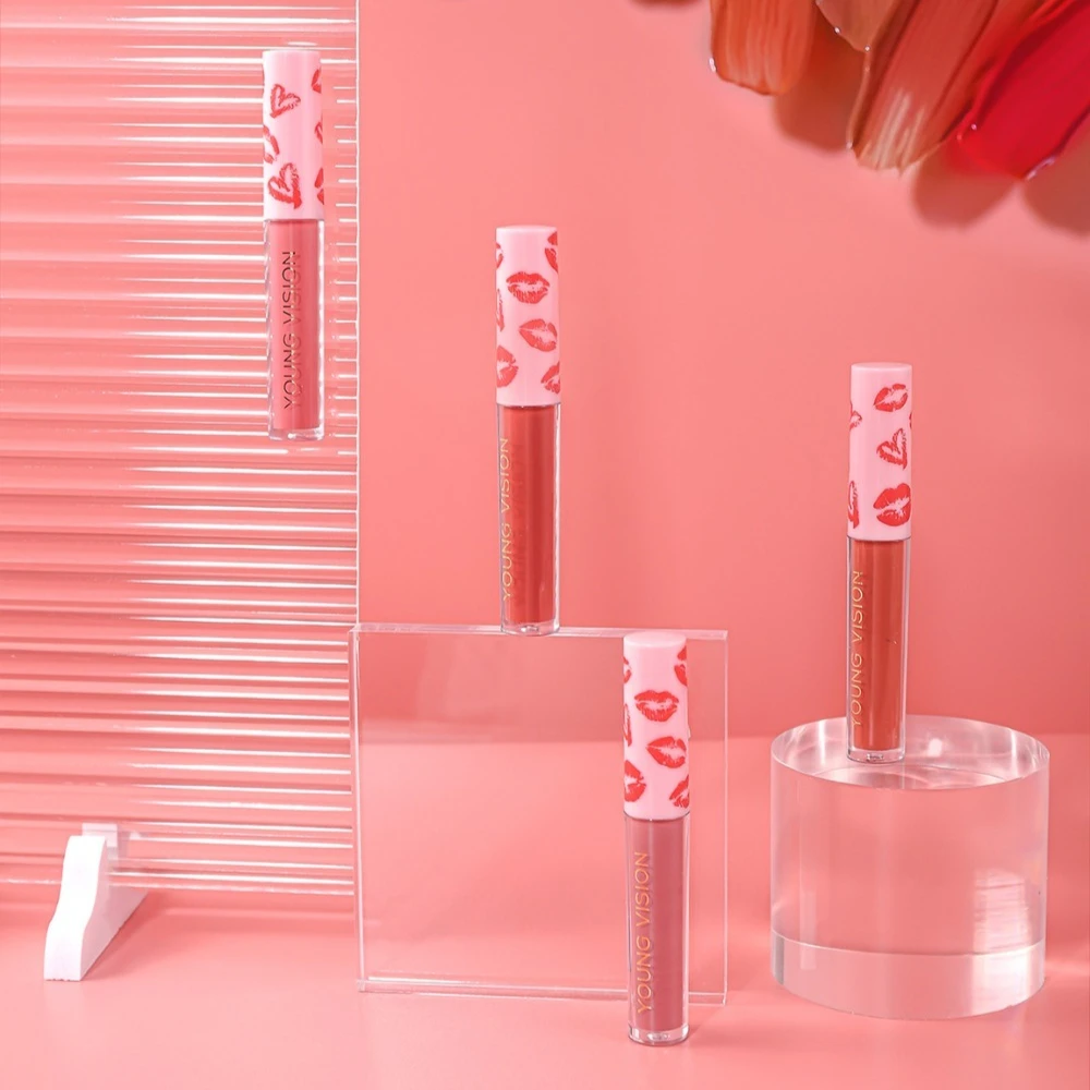 12-tinten Fluwelen lipvlek Smudge Proof Vloeibare lippenstift De hele dag dragen Featherlight Feel Waterdichte formule voor dagelijks gebruik Schoonheid