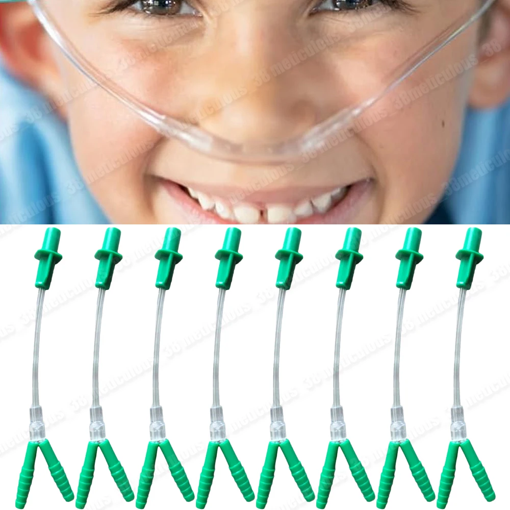 

1-10 шт. кислородная трубка, трехсторонний разъем для носовой канюли, кислородный концентратор, медицинский входной разделитель кислородной трубки, Y-образный разъем