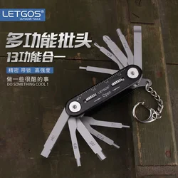 LETGOS 12 in 1 Bicycle Allen Wrench Set Bike Multi Repair Tool full set screwdriver for Road Cycling Bikes gift for men