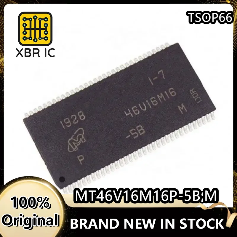 

(10/30 pieces) MT46V16M16P-5B:M TSOP66 silk screen 46V16M16 memory chip new original authentic spot fast delivery