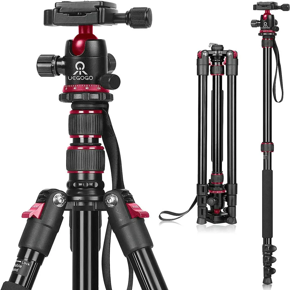 Camera Tripod C11 Stand 196CM Multi-Function Mobile Phone Live Broadcast Outdoor Portable Professional