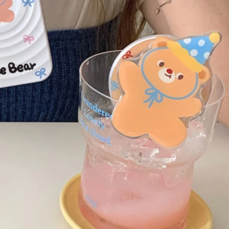 

Мультяшный Ins, корейский милый галстук-бабочка, шляпа, кронштейн с медведем Griptok для мобильного телефона Magsafe, универсальный магнитный держатель, подставка Caqa