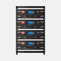 51.2V 100AH Rack Module Pack Lifepo4 Solar Lithium Battery ESS 5KWH 10KWH 15KWH Deep Cycle Energy Storage System