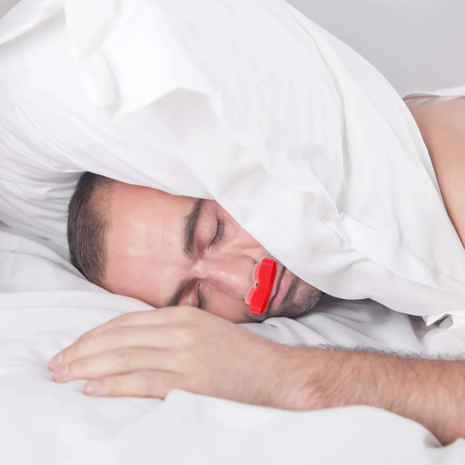 Silent Snoring Stopper – Reusable Nose Vent Device with Activated Carbon Filter for Better Sleep