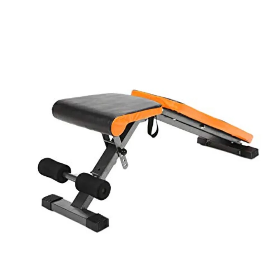 مقعد وزن قابل للتعديل بسعة 450 رطل لتمارين الجسم بالكامل في صالة الألعاب الرياضية المنزلية مثالي لتمارين الدمبل وتدريبات القوة مع