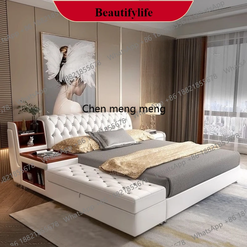 

Storage Design Massage Bed Simple European Multifunctional Massage Bed Human Dog Double Letto Matrimoniale Unique Furniture