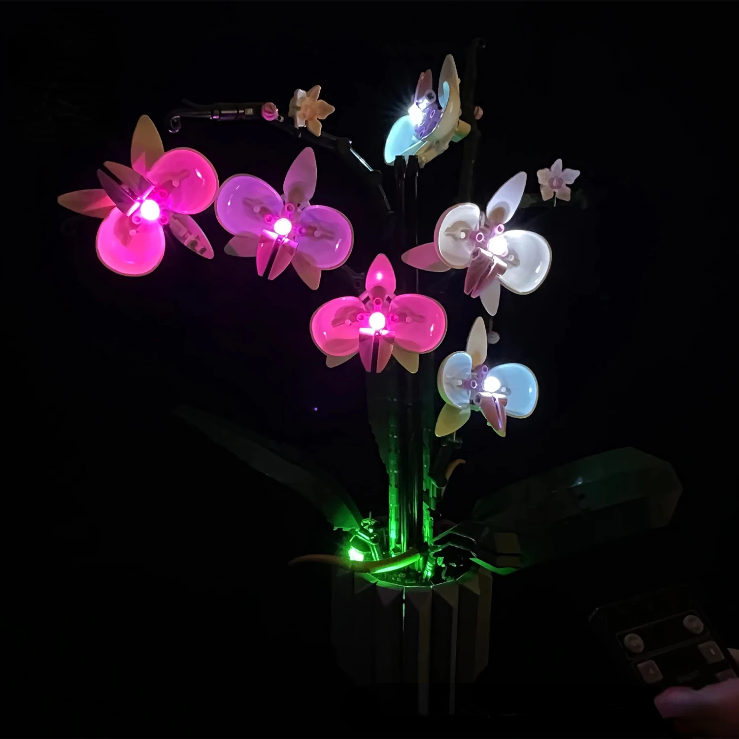 

No Bricks LED Light Kit for Orchid 10311 Building Blocks City Bricks DIY Lamp Toys Set