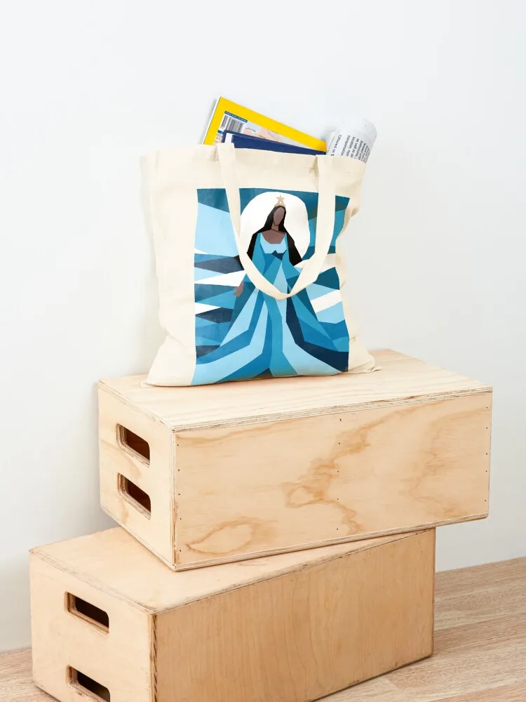Iemanj?? a Rainha do Mar Tote Bag tote bag canvas Gift bags Gift bag shopping cart bags