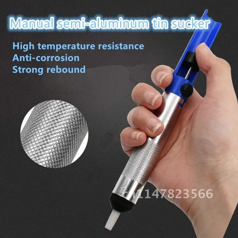 Desoldering Pumps Tool Tin Pen Extraction Device Tin Gun Soldering Sucker Pen Removal Vacuum Soldering Iron Desolder Hand Tools