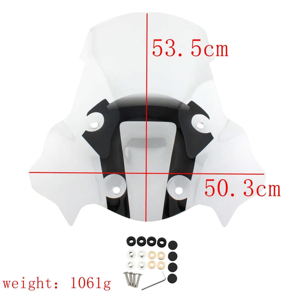 Deflectores de viento para motocicleta Triumph Tiger 900GT 850, soporte de parabrisas, Protector de parabrisas, Deflector de visera